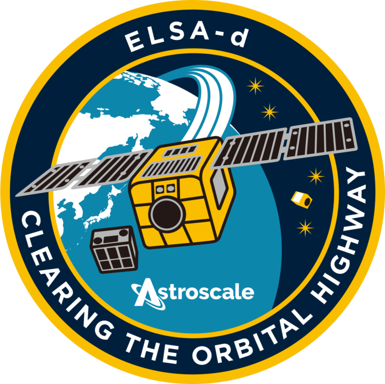 Final astroscale mission patch sticker